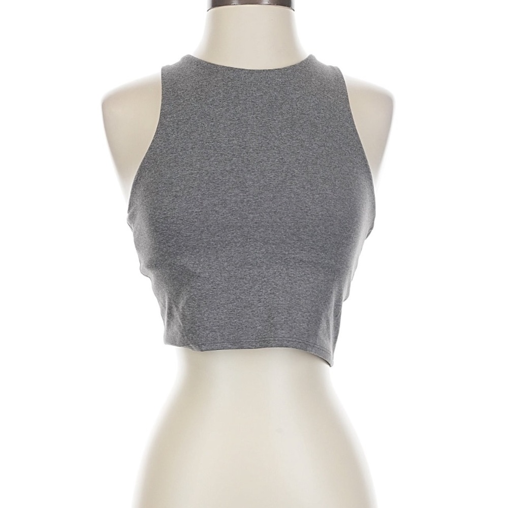 Athleta Gray Crop Top